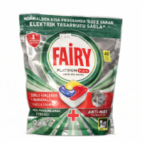 صورة فيري كبسولات غسالة الصحون – 62 كبسولة