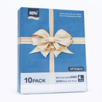 Picture of Rite Facial Tissues – 200×10 Wrapped Packs (2000 Sheets) | Model 11826