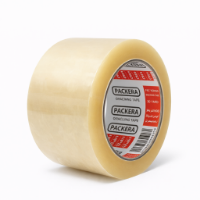 صورة لصق تيب شفاف جامبو – طول 180 ياردة | شد 24 رول