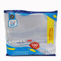 Picture of Rite clear plastic Forks – 112 Pieces × 36 Packs | Model 22-12