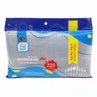 صورة ملاعق حلا رايت – شفافة | 220 حبة × 36 مغلف | موديل 22-15