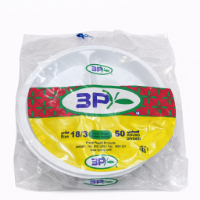Picture of 3B Plastic Divided Plate No.18/3 – Pack of 50 Pieces × 20 Bundles