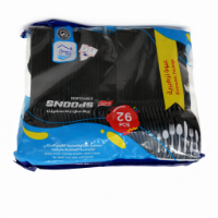 Picture of Rite Black Plastic Spoons – 92 pcs × 36 Packs – Model 22-19