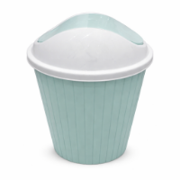 صورة سطل قمامة D-160 مع غطاء شد – موديل 20