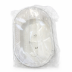 Picture of Rait Transparent Oval Tissue Box – Model 13221